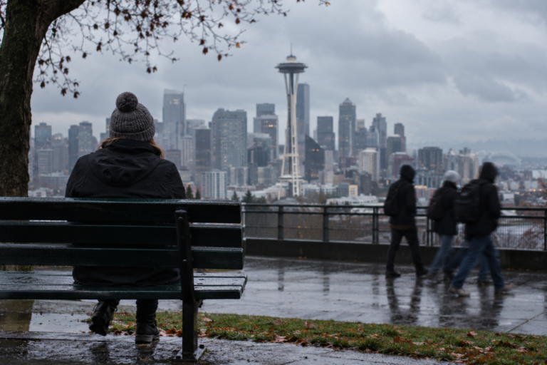 Imagem ilustrativa relacionada à vida e ao ambiente da região do Puget Sound.