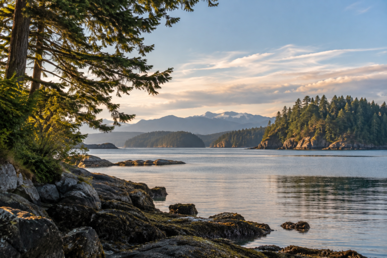 Imagem ilustrativa relacionada à vida e ao ambiente da região do Puget Sound.